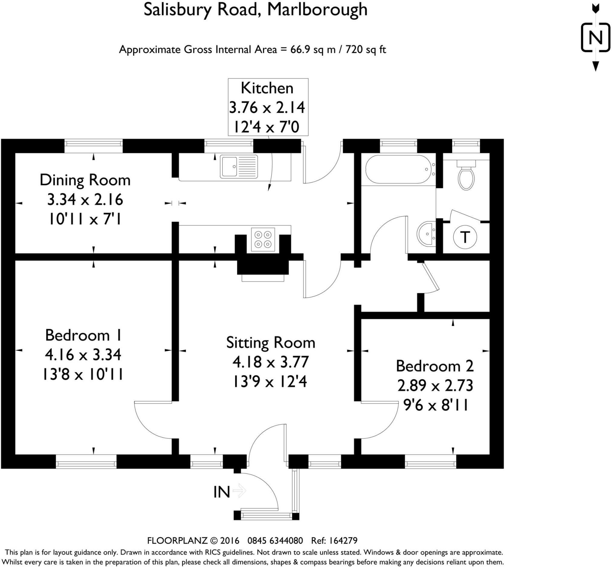 Salisbury Road, Marlborough, Wiltshire, SN8 floorplan