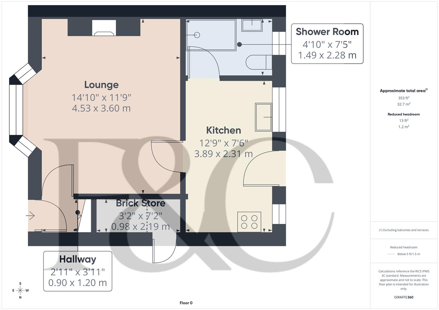 Chevin Road, Belper, Derbyshire floorplan