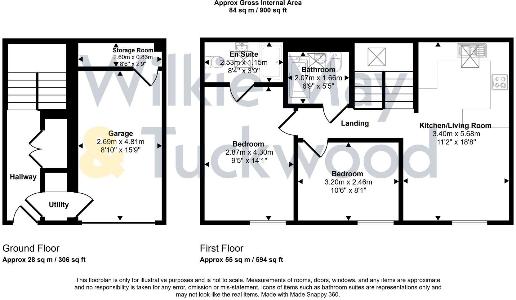 Blacksmith Close, Williton, Taunton floorplan