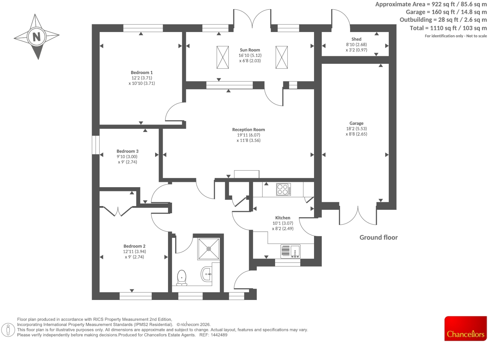 Clayhill Crescent, Newbury floorplan