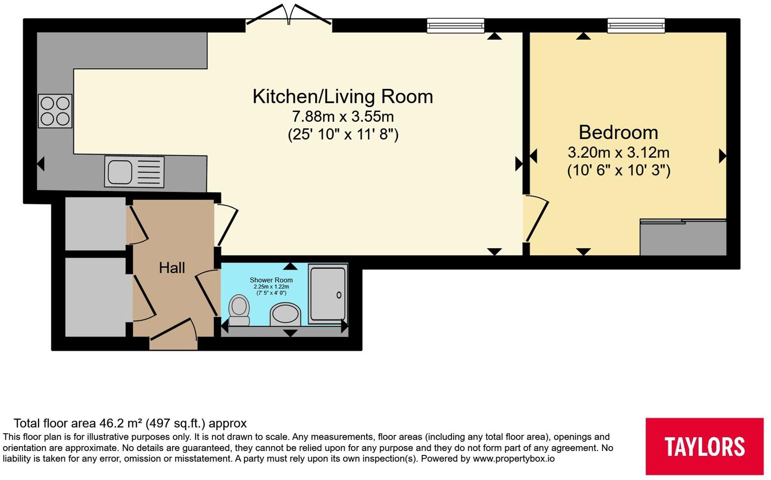 Redcross Street, BRISTOL, BS2 floorplan