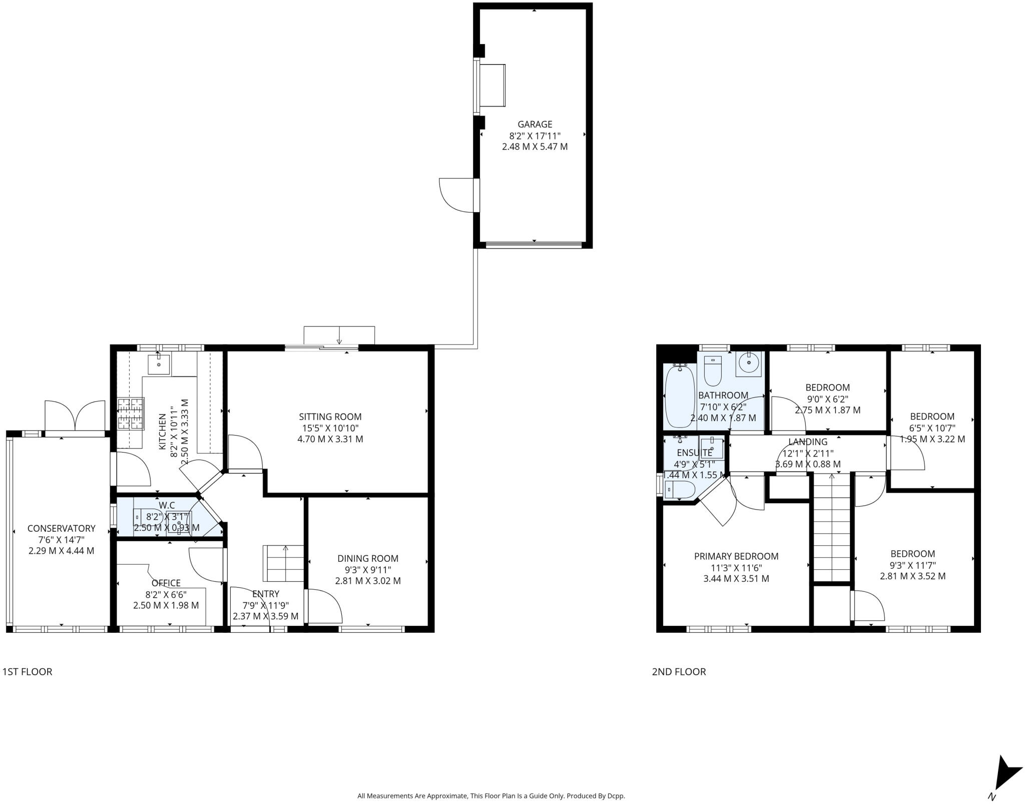 Ruskin Close, Stowmarket floorplan