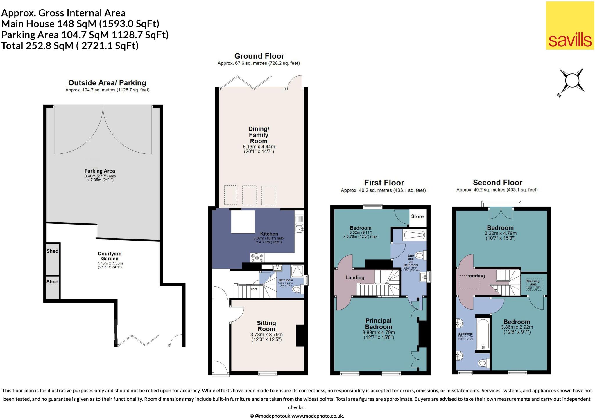 4, St. Johns Street, Woodbridge, Suffolk, IP12 floorplan