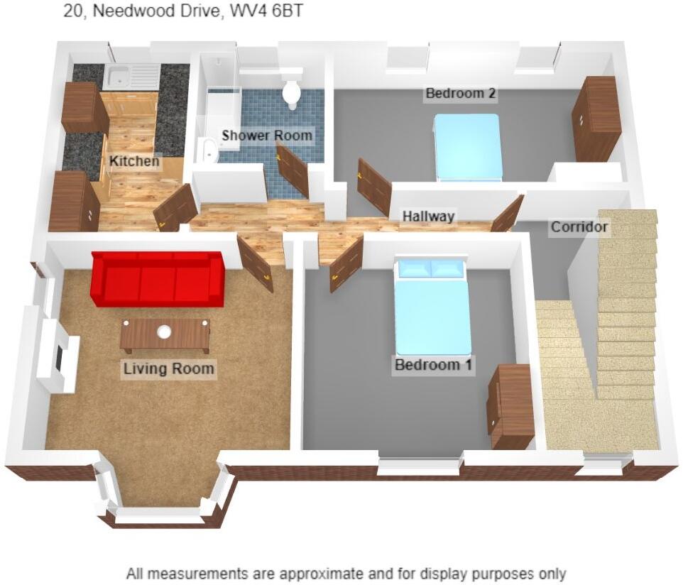 Needwood Drive, Wolverhampton floorplan