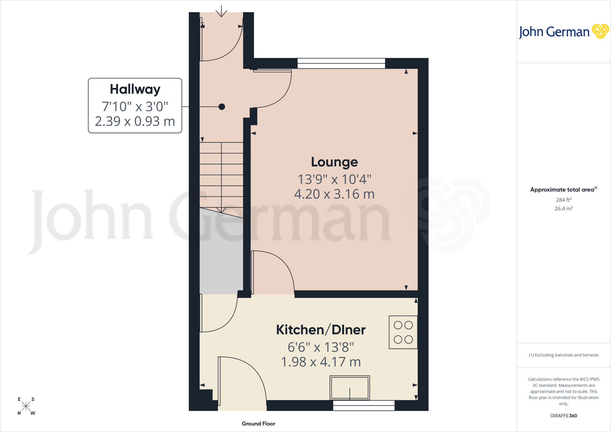 Perry Grove, Loughborough floorplan