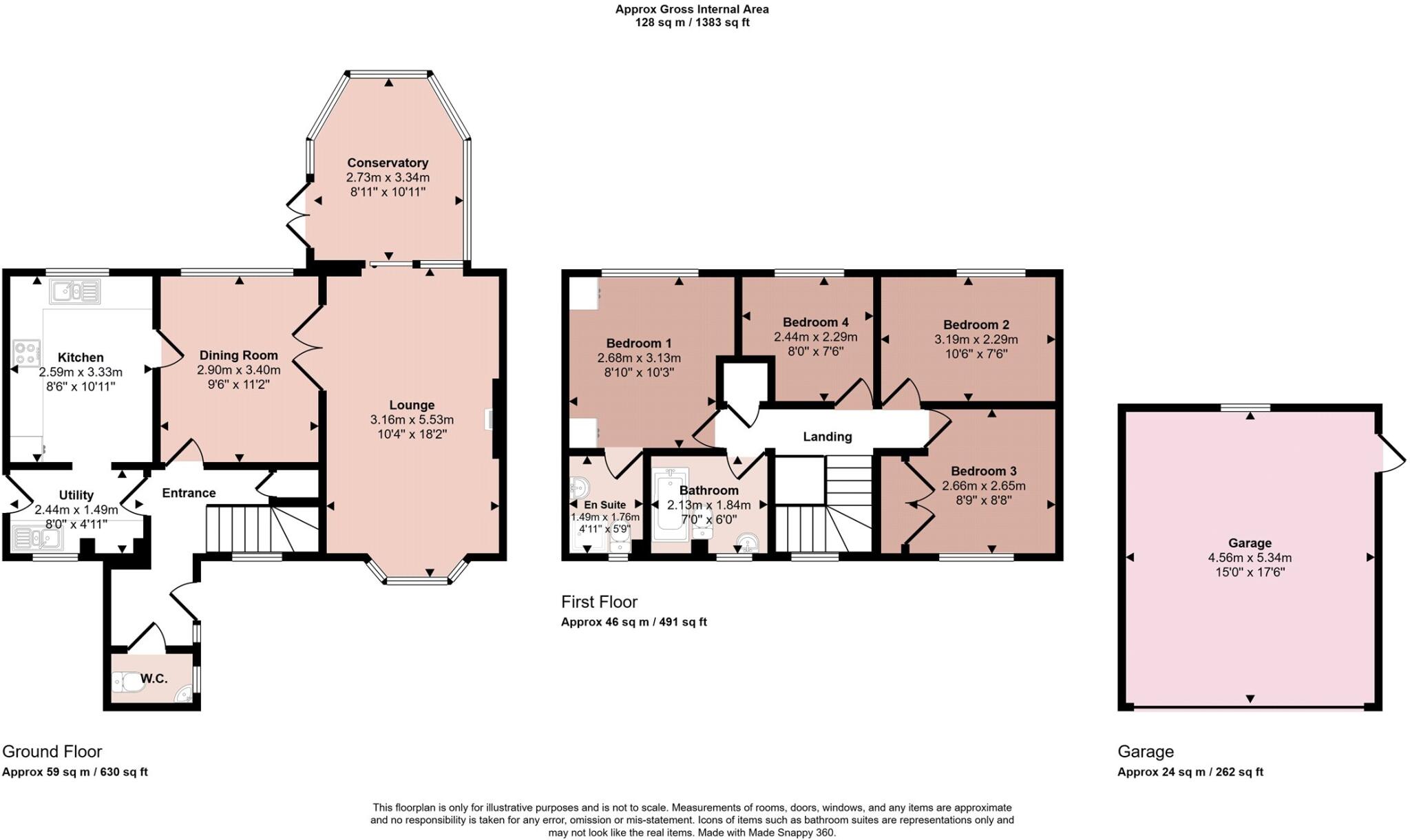 Teasel Drive, Melton Mowbray, Leicestershire floorplan