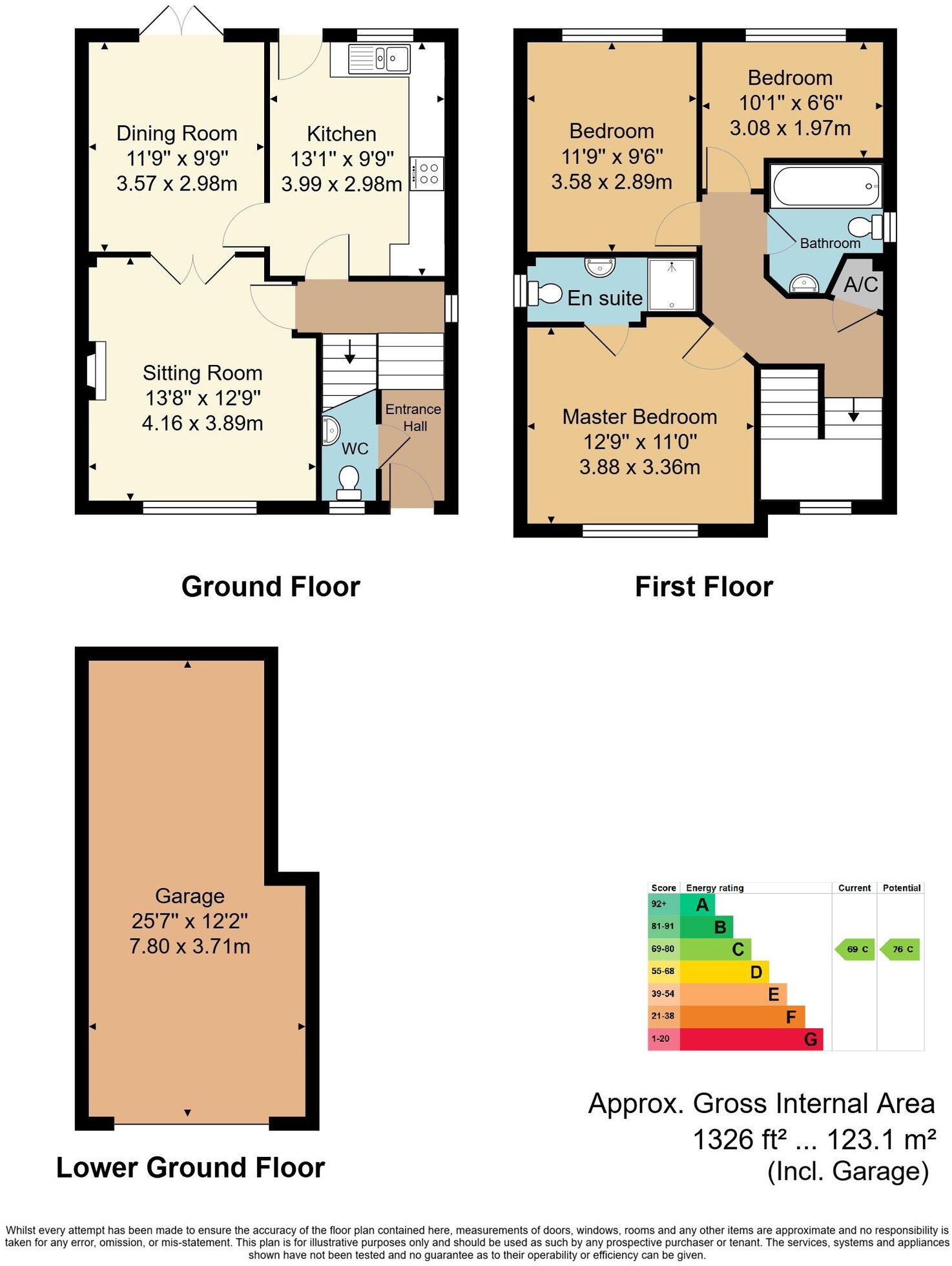 Meadow Rise, Horam floorplan