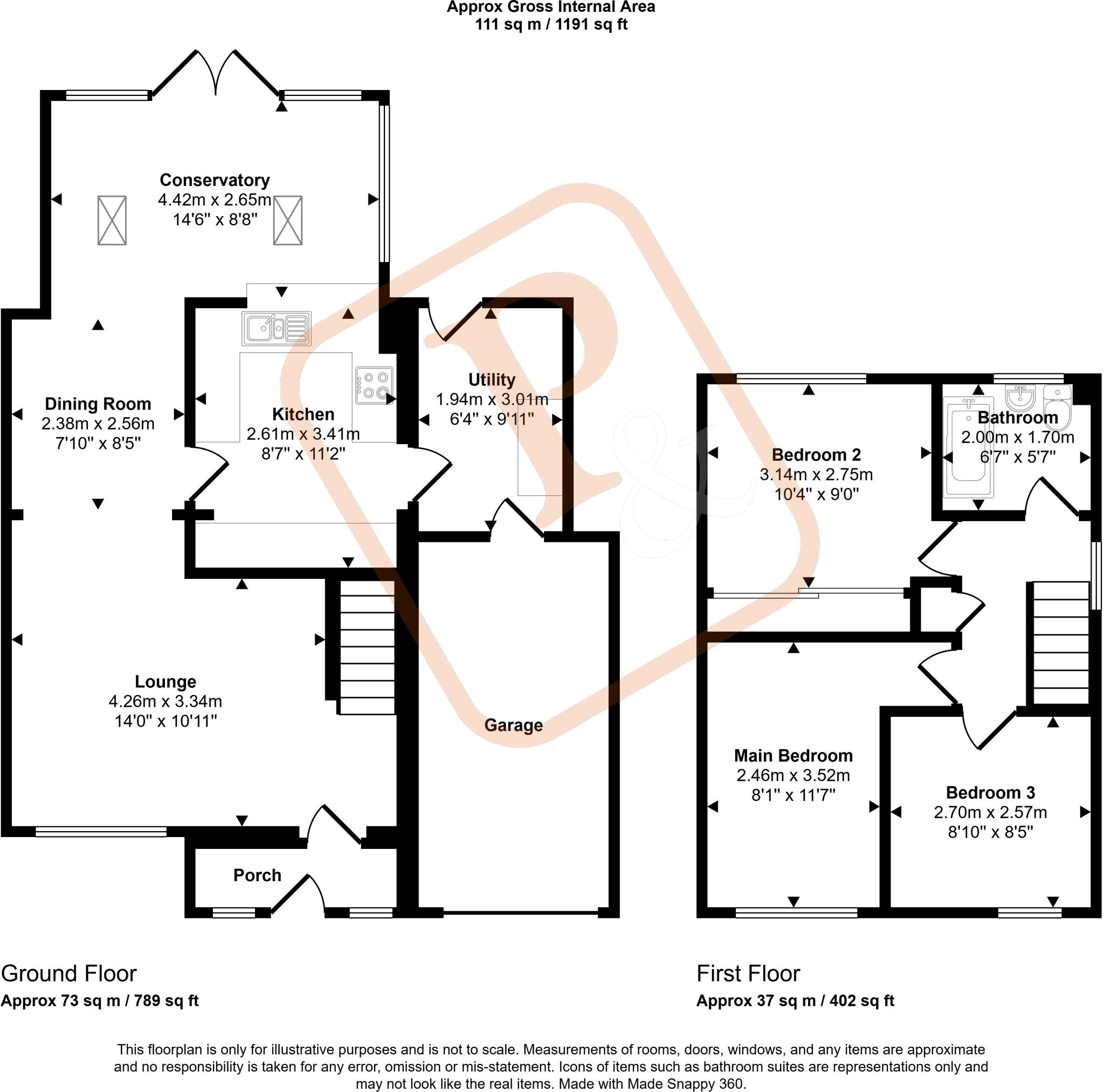 Mandeville Road, Marks Tey, Colchester, Essex, CO6 floorplan