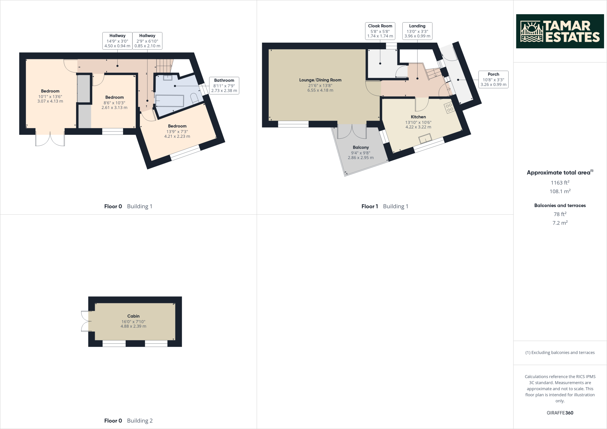 Little Dean, Liskeard, Cornwall, PL14 floorplan