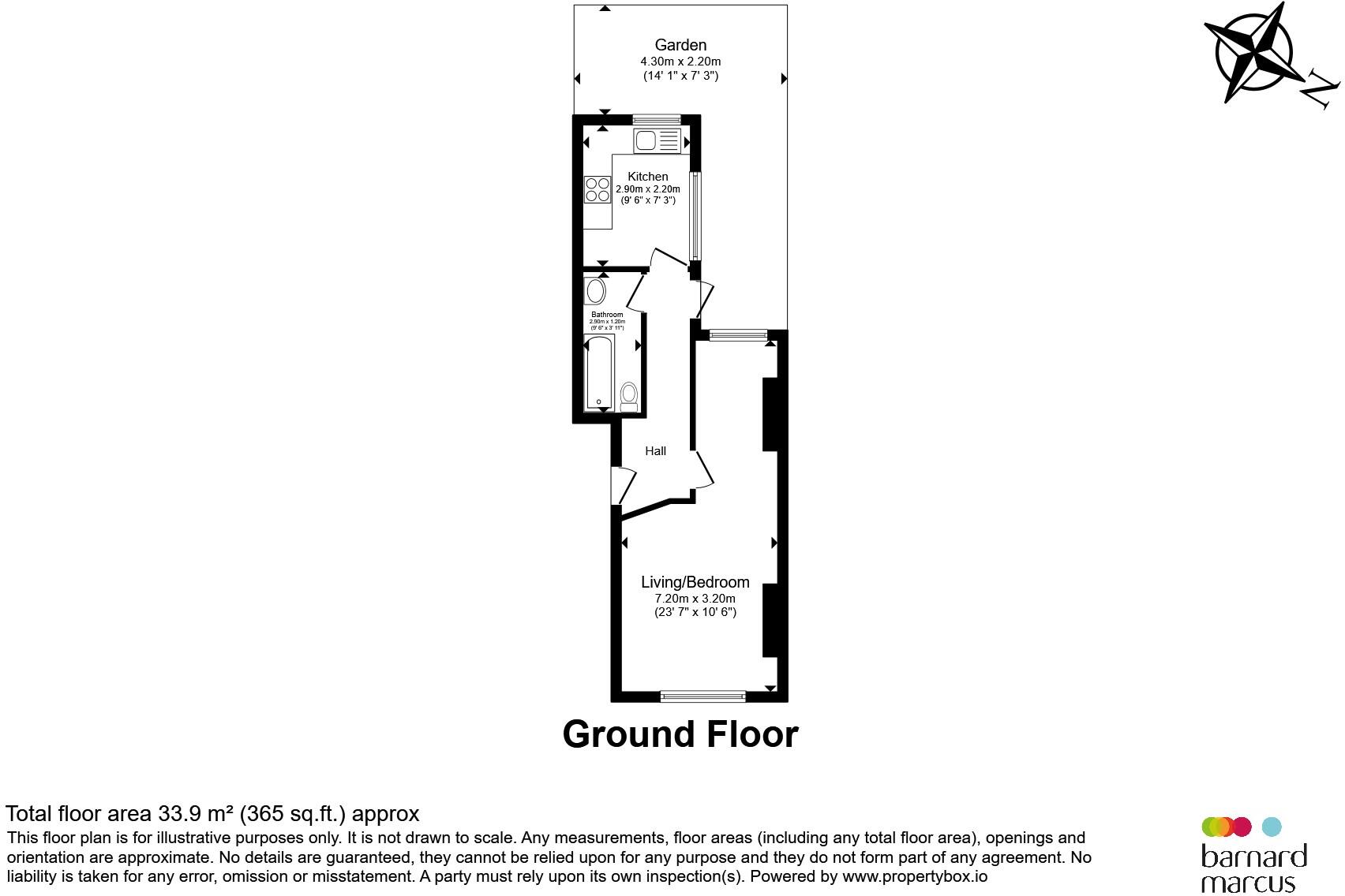 Raynham Road, London floorplan