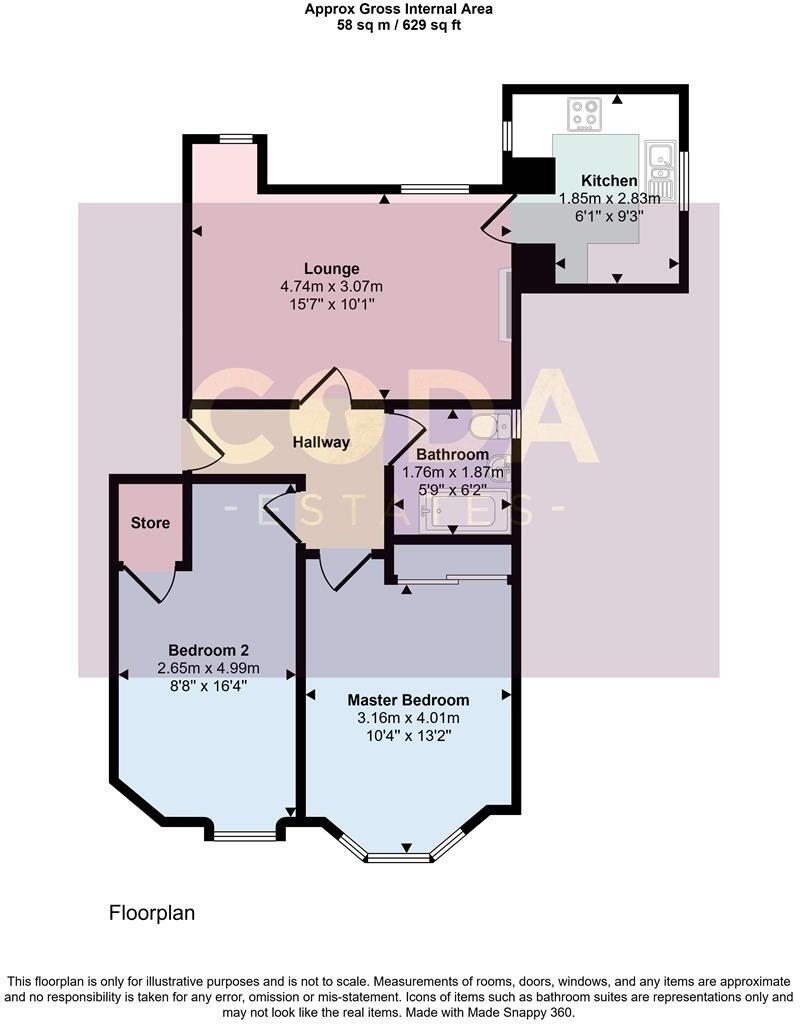 Luggiebank Road, Kirkintilloch, Glasgow floorplan