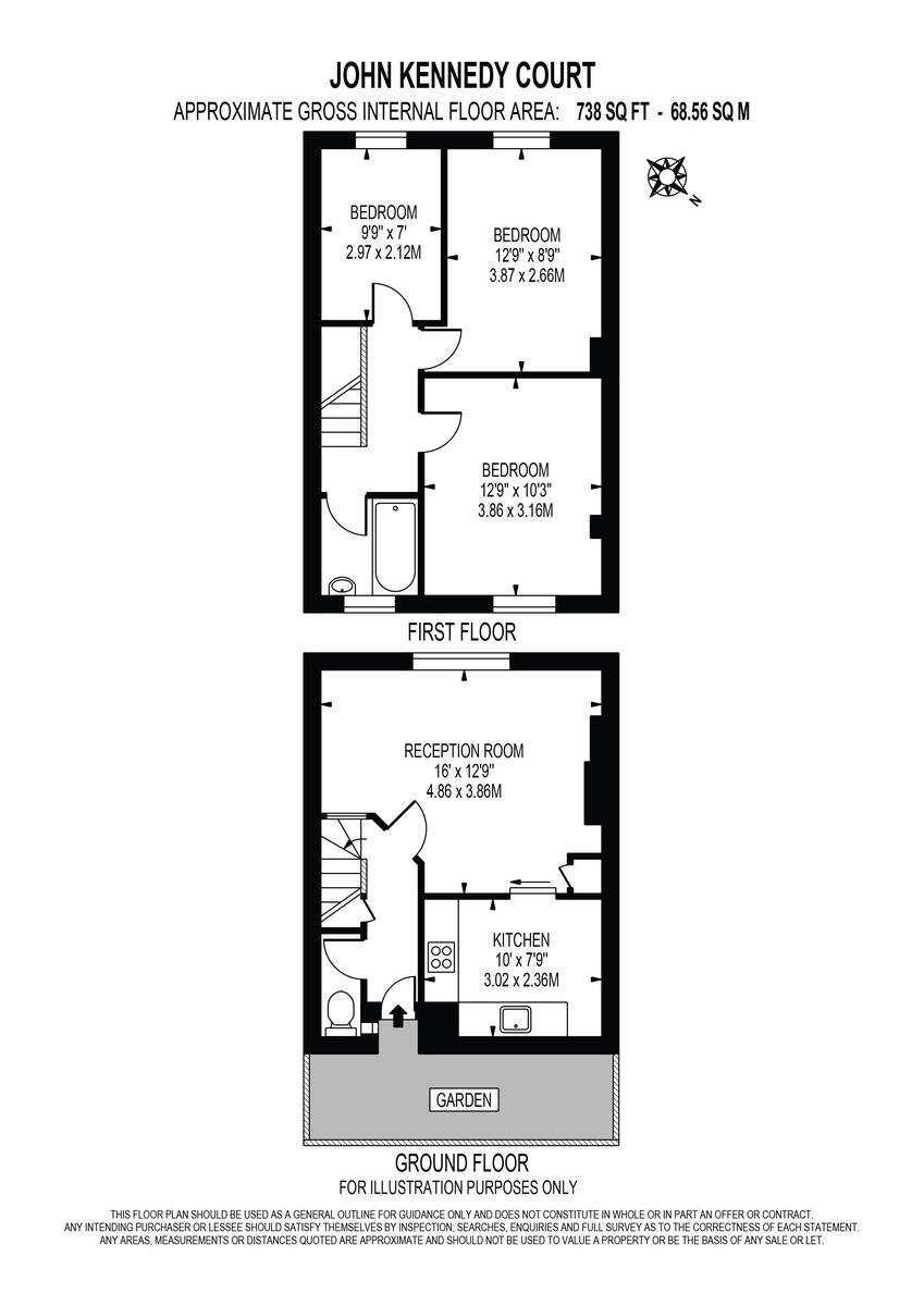 Newington Green Road, London floorplan
