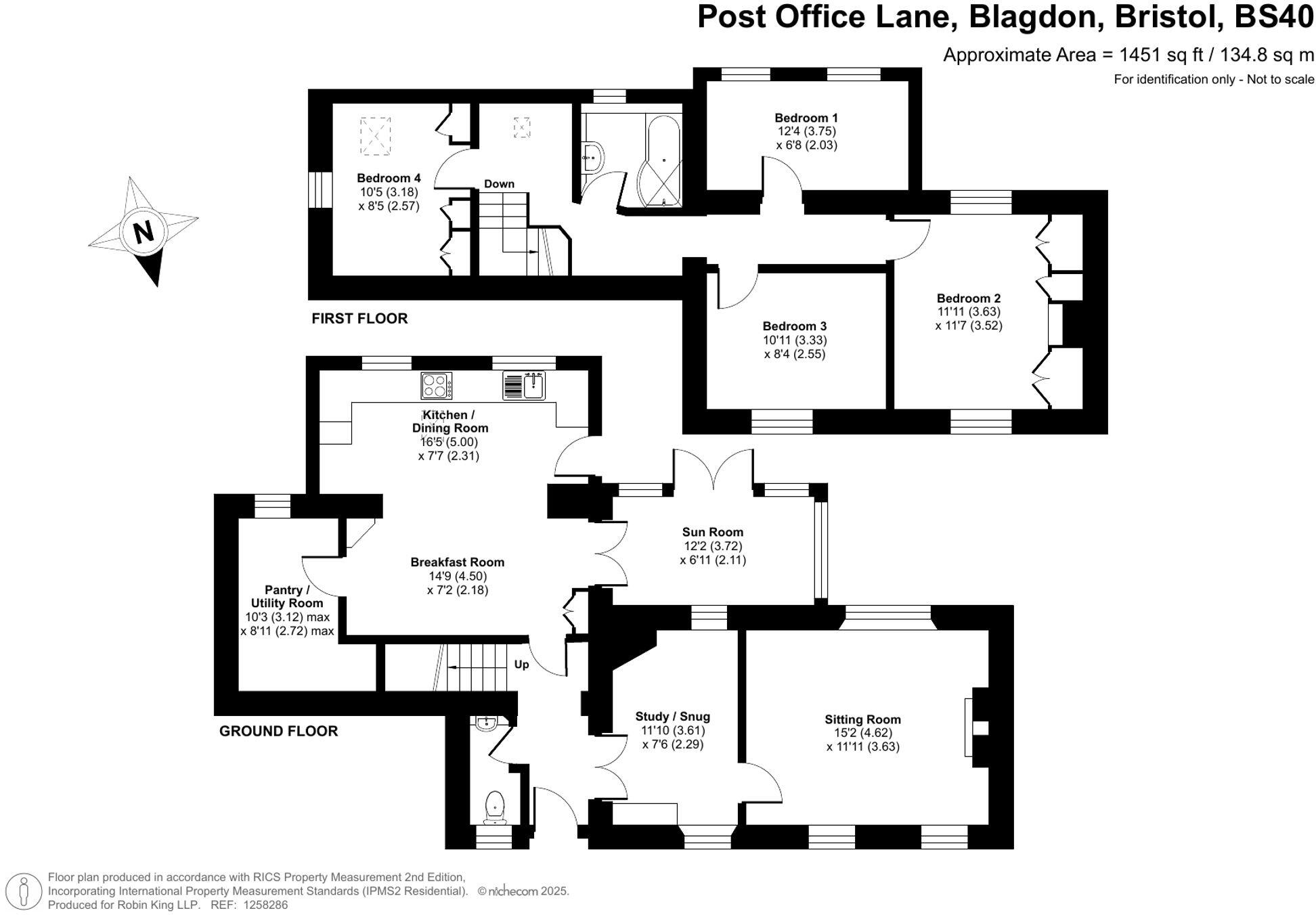 Post Office Lane, Blagdon, BS40 floorplan