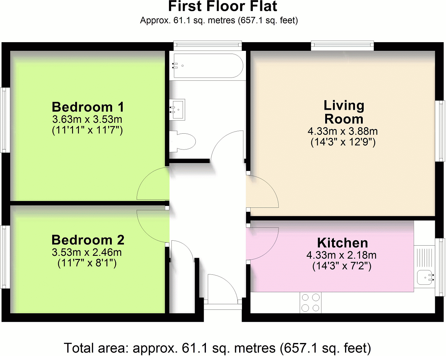 Bookham Court, Church Road, Great Bookham floorplan