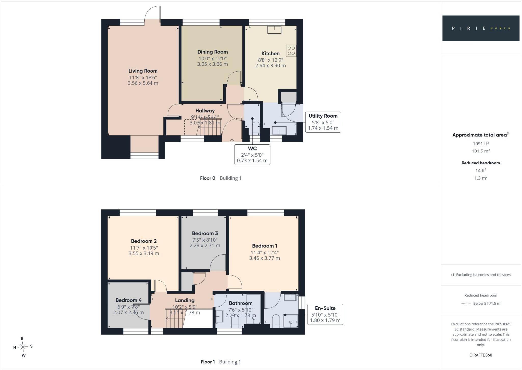 Silverweed, Eaton Ford, St. Neots floorplan