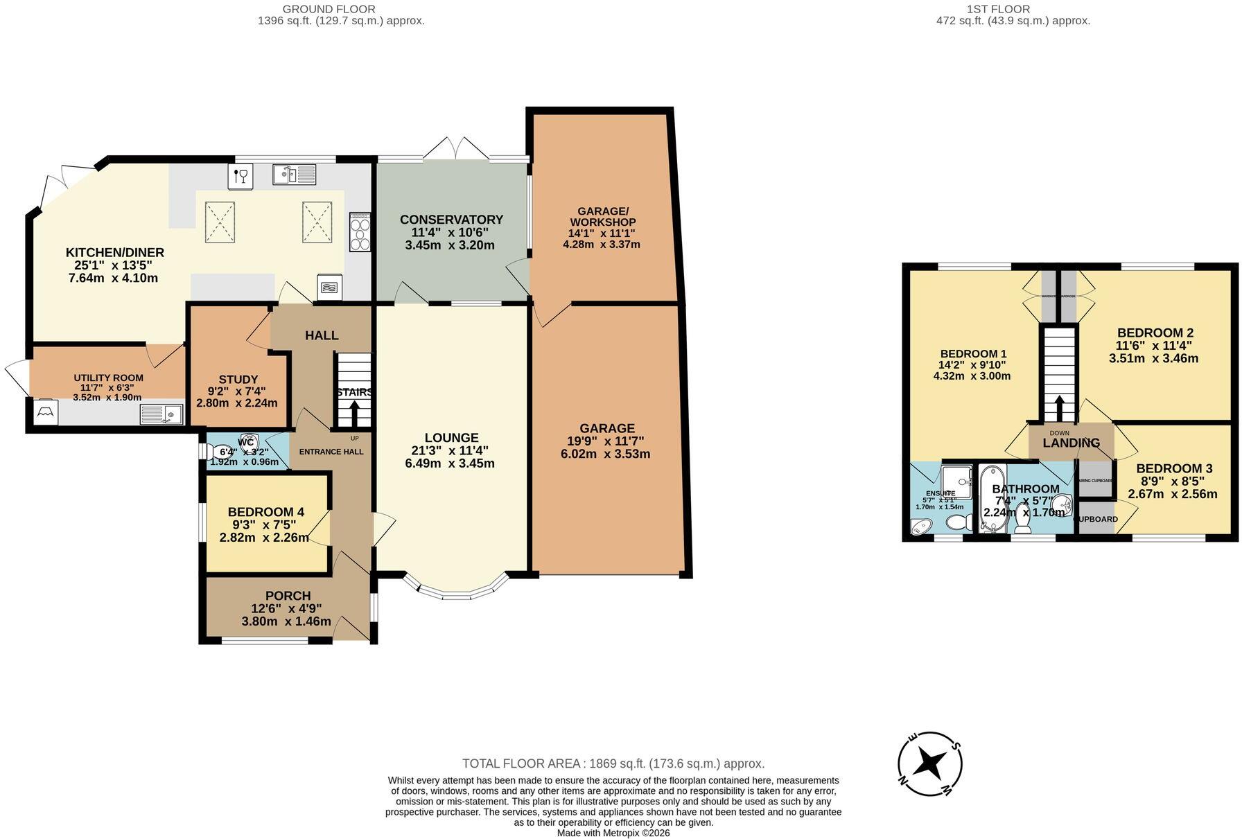 Sandgate Court, Rainham, ME8 floorplan