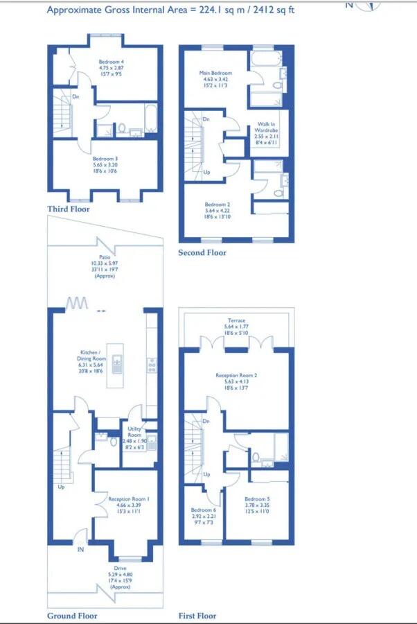 Egerton Drive, London, TW7 floorplan