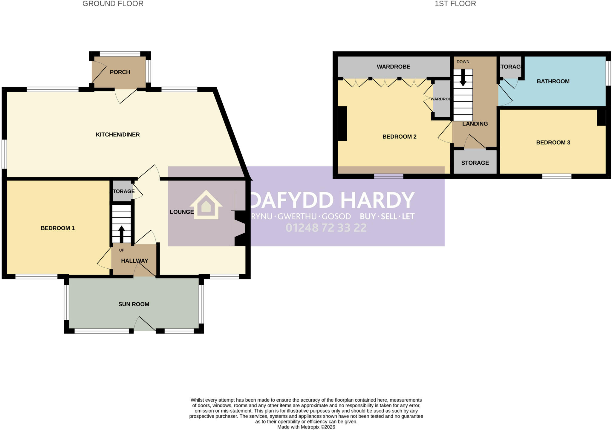 Llanddona, Beaumaris, Isle of Anglesey, LL58 floorplan