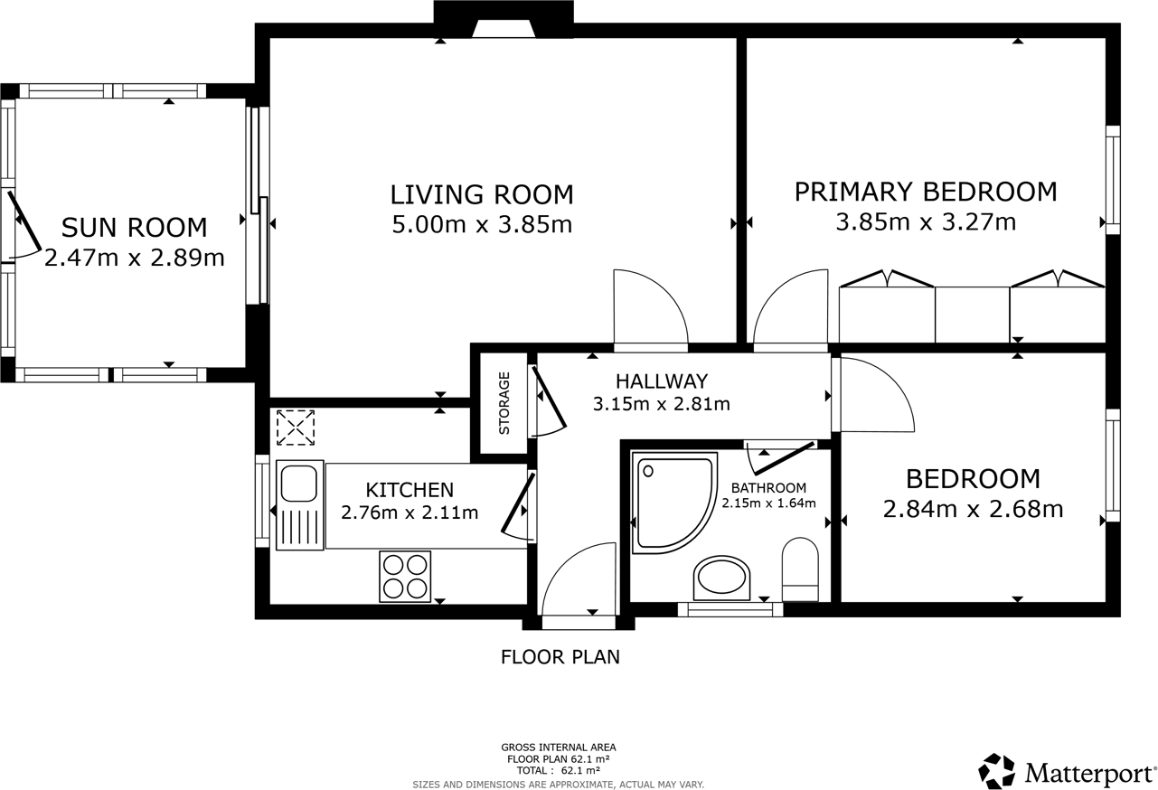 St Michaels Avenue, Rossington, Doncaster, DN11 floorplan