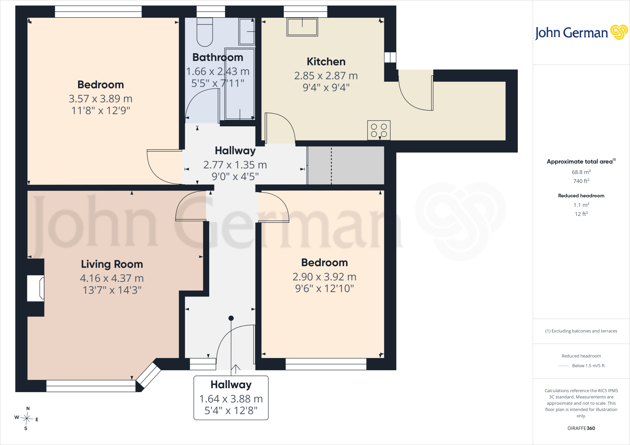 St. James Road, Barton-under-Needwood floorplan