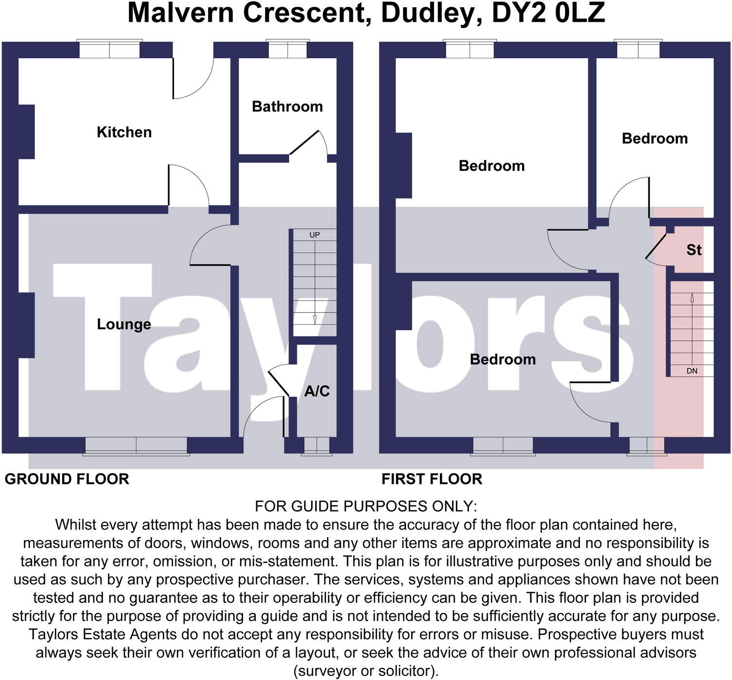 Malvern Crescent, Dudley, DY2 0RZ floorplan