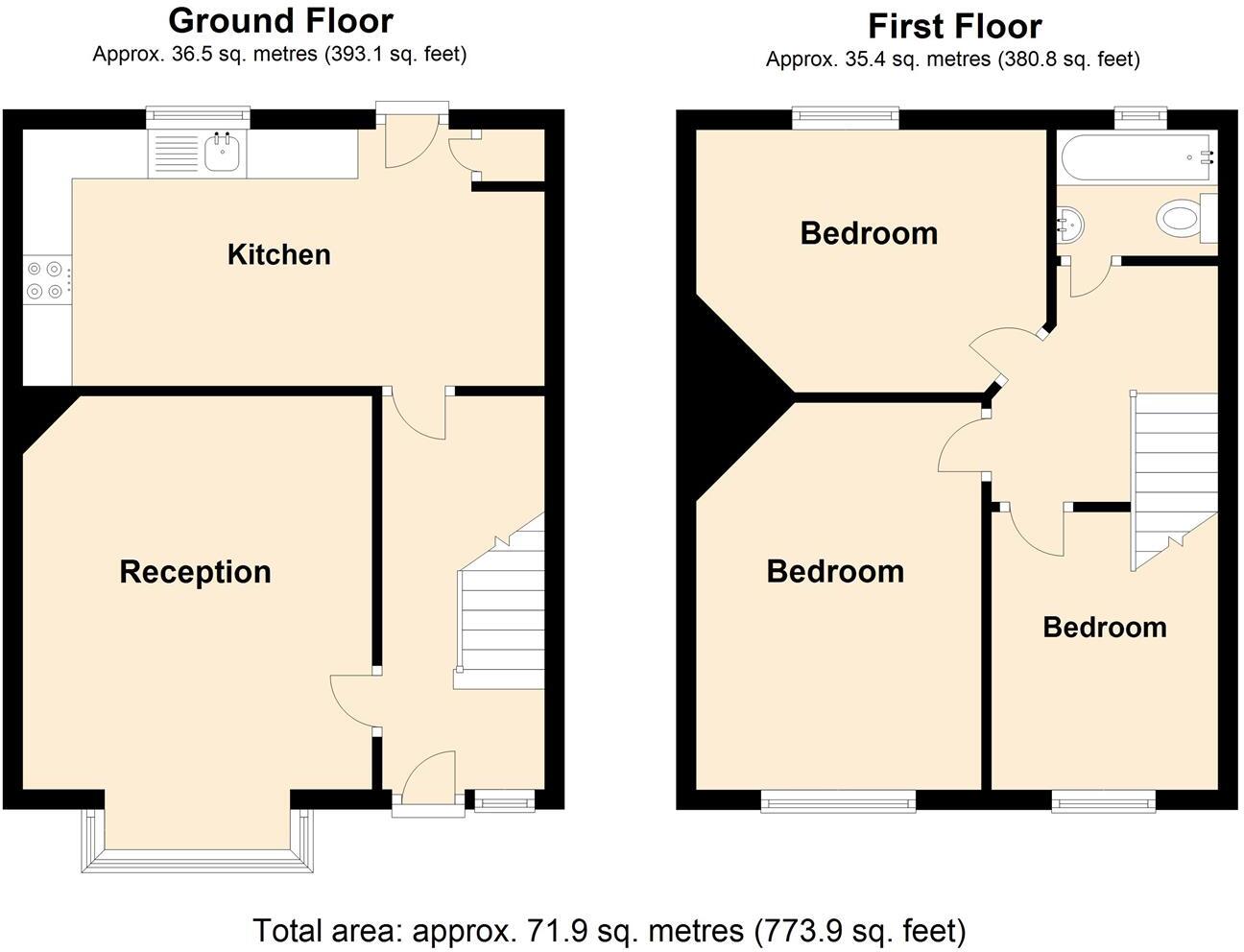 Durley Avenue, Waterlooville floorplan