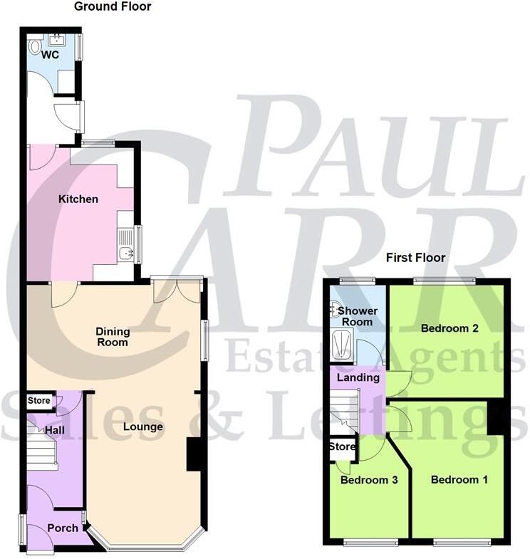 Collingwood Drive, Great Barr, Birmingham B43 7JL floorplan