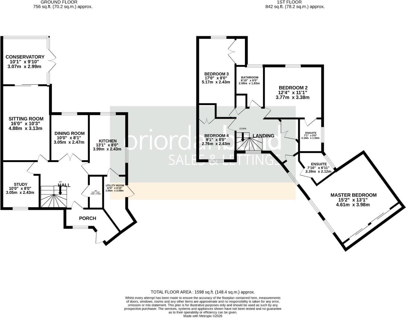 Magnolia Close, Abington Vale, Northampton NN3 floorplan