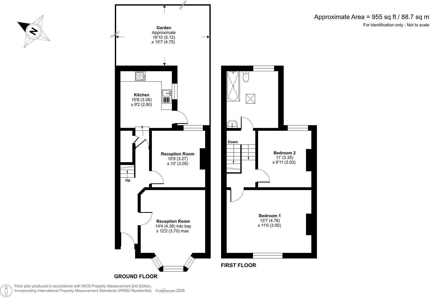 Elderton Road, Sydenham, London, SE26 floorplan