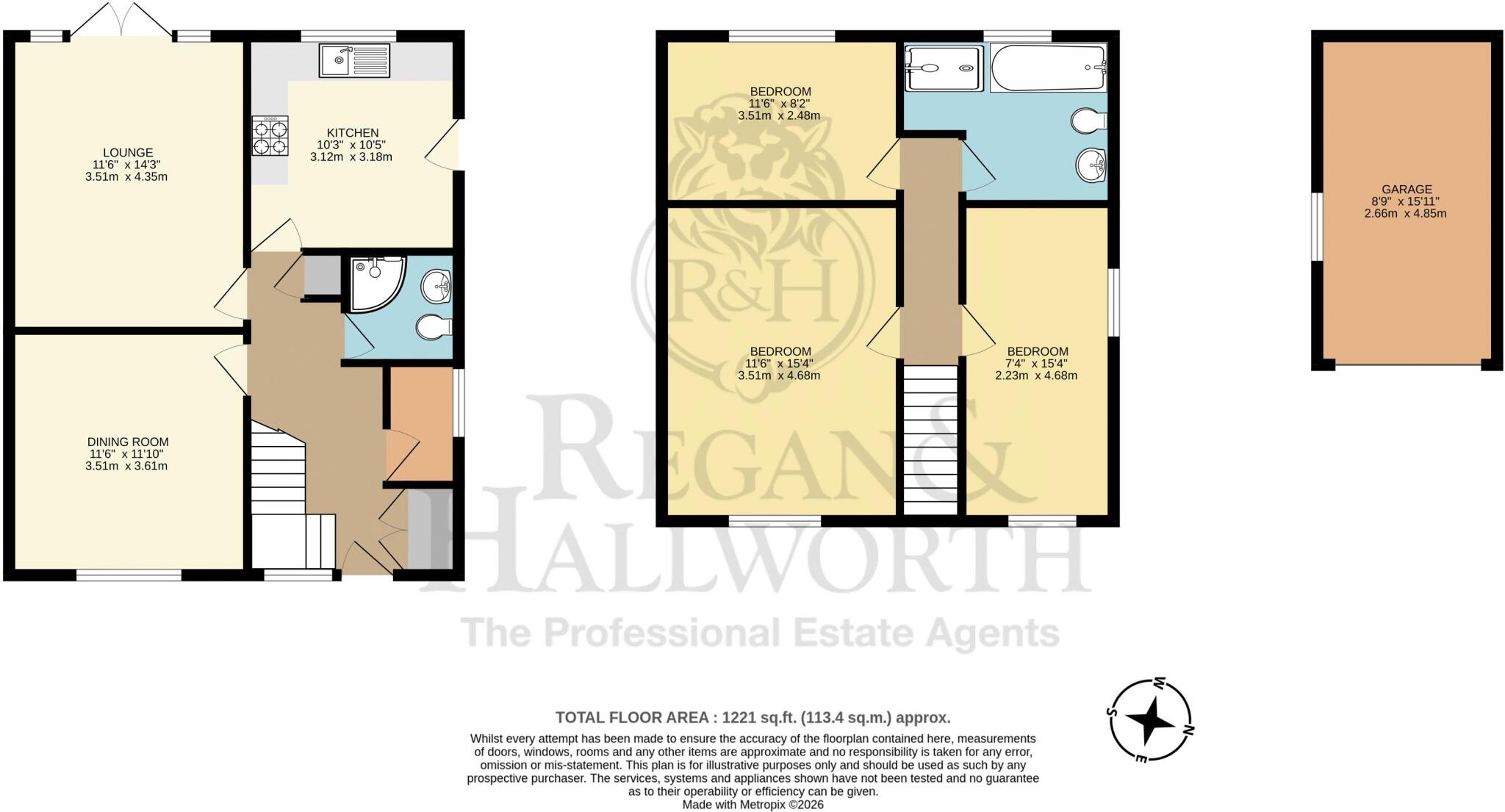 Dovedale Drive, Standish, WN6 0LQ floorplan