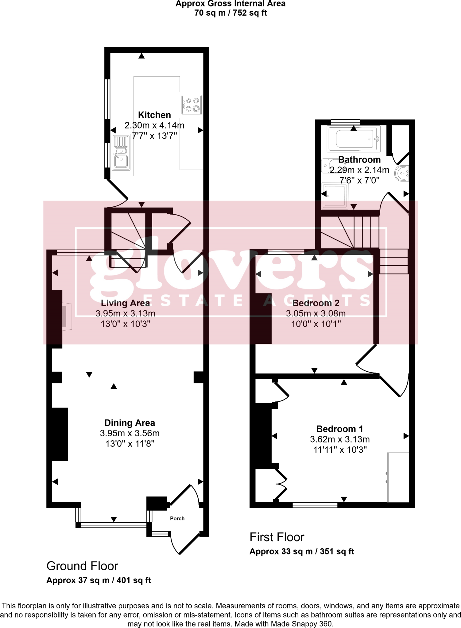 York Road, Kings Heath, Birmingham, B14 floorplan