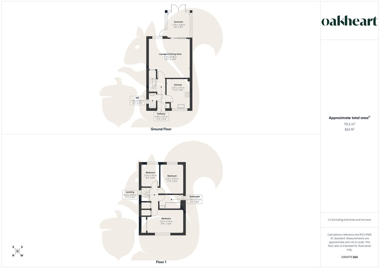 Thracian Close, Colchester floorplan