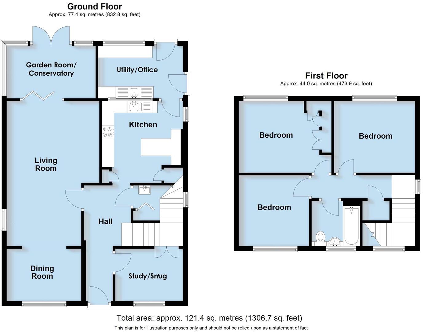 Golf Lane, Whitnash, Leamington Spa floorplan