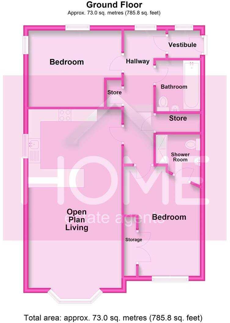 Ellesmere Lodge, Ellesmere Road, Ellesmere Park floorplan