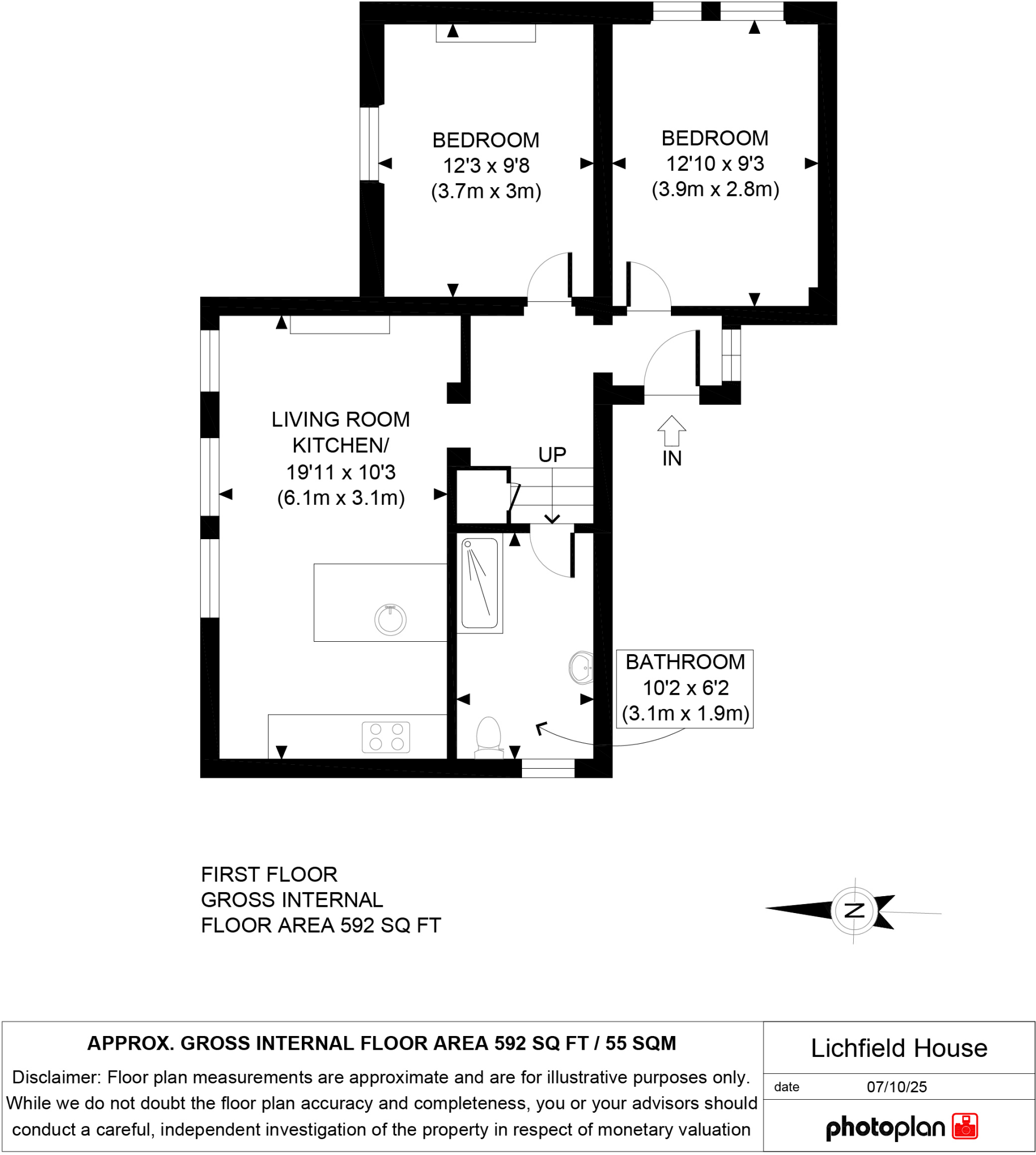 Lichfield House, 79 Lawrie Park Road floorplan