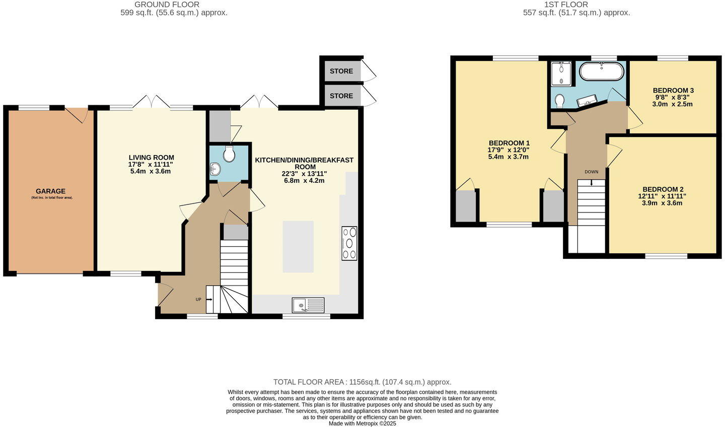 Kingsdown Avenue, South Croydon, CR2 6QH floorplan