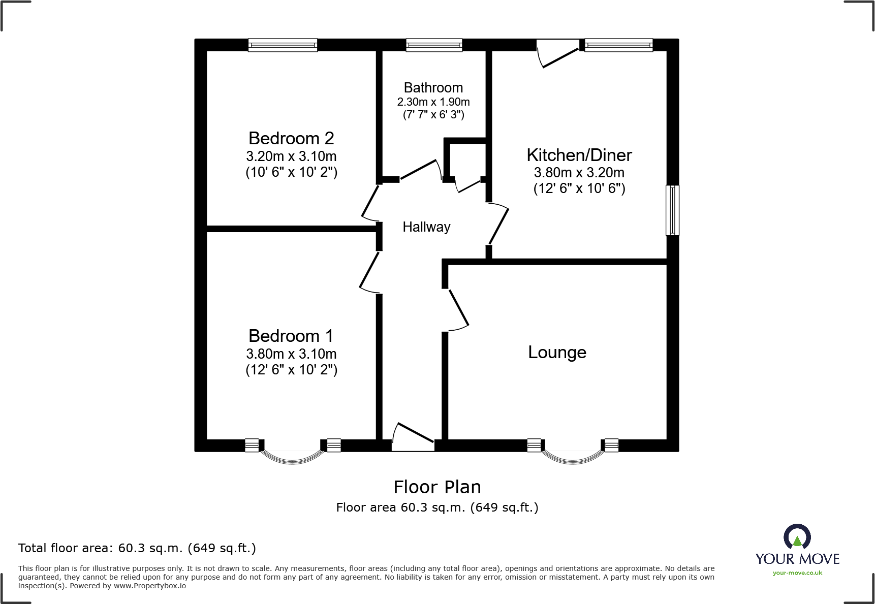 Primrose Way, Hoyland, Barnsley, S74 floorplan