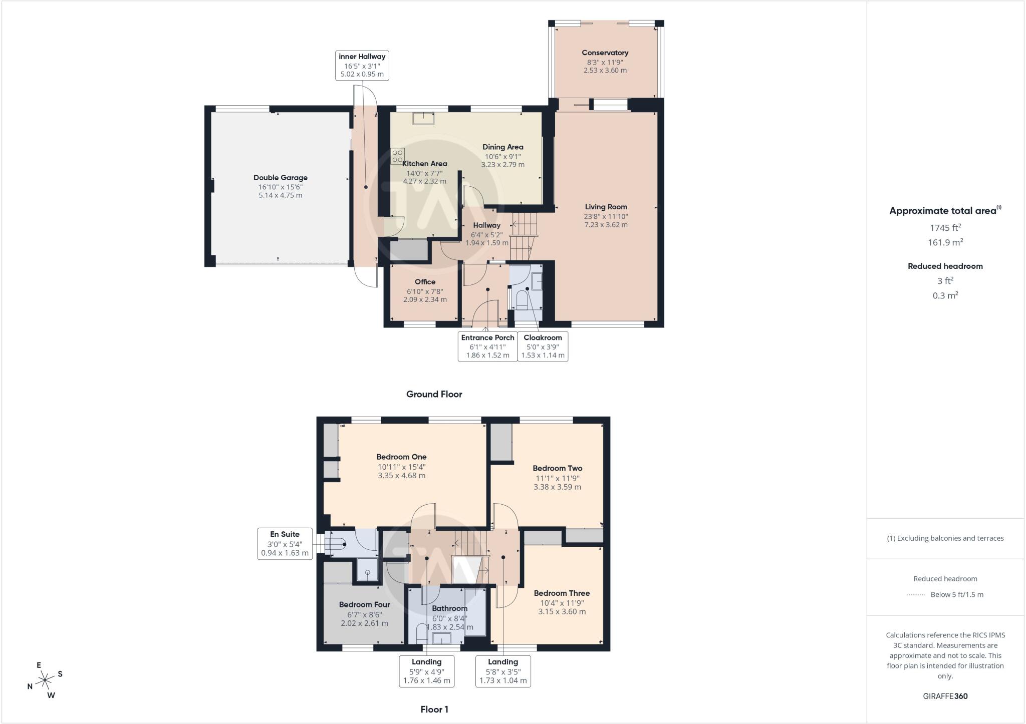 Cowper Court, Eaton Ford, St. Neots, Cambridgeshire, PE19 floorplan