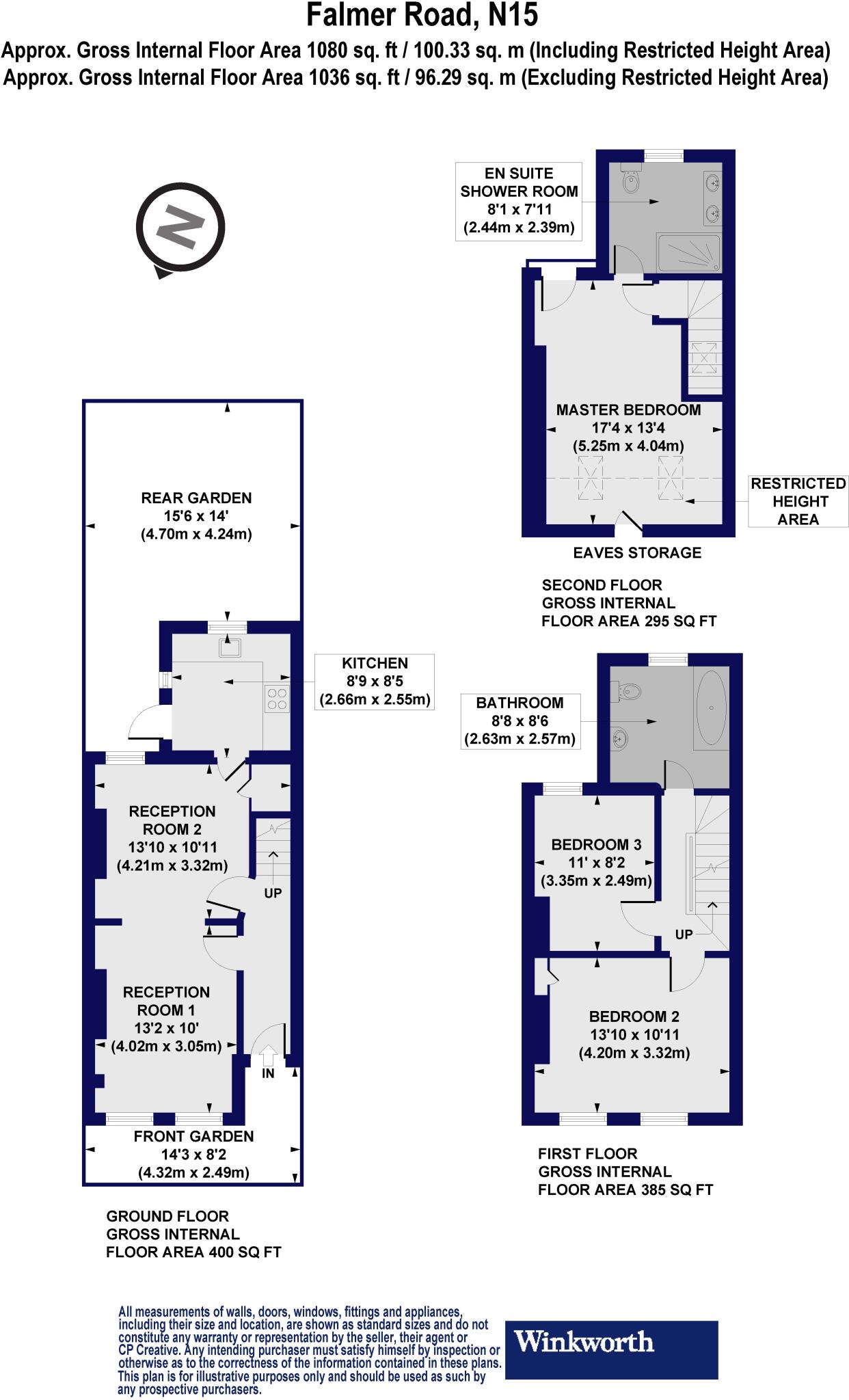 Falmer Road, London, N15 floorplan