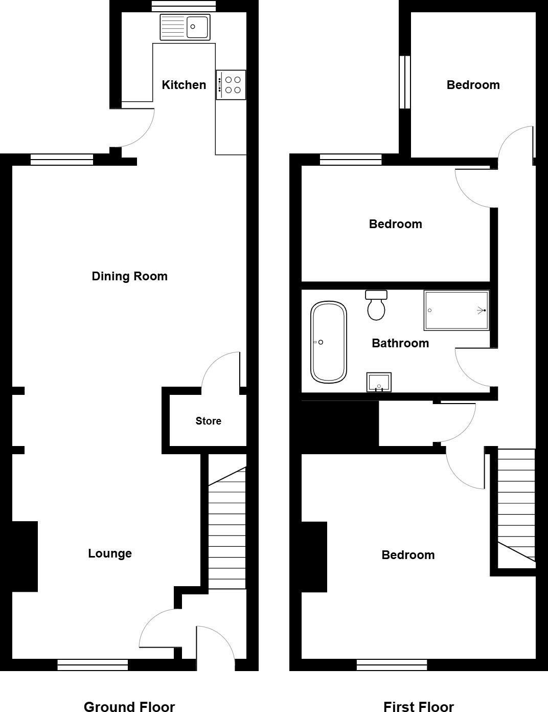 Higham Common Road, Barugh Green, Barnsley, S75 1LD floorplan