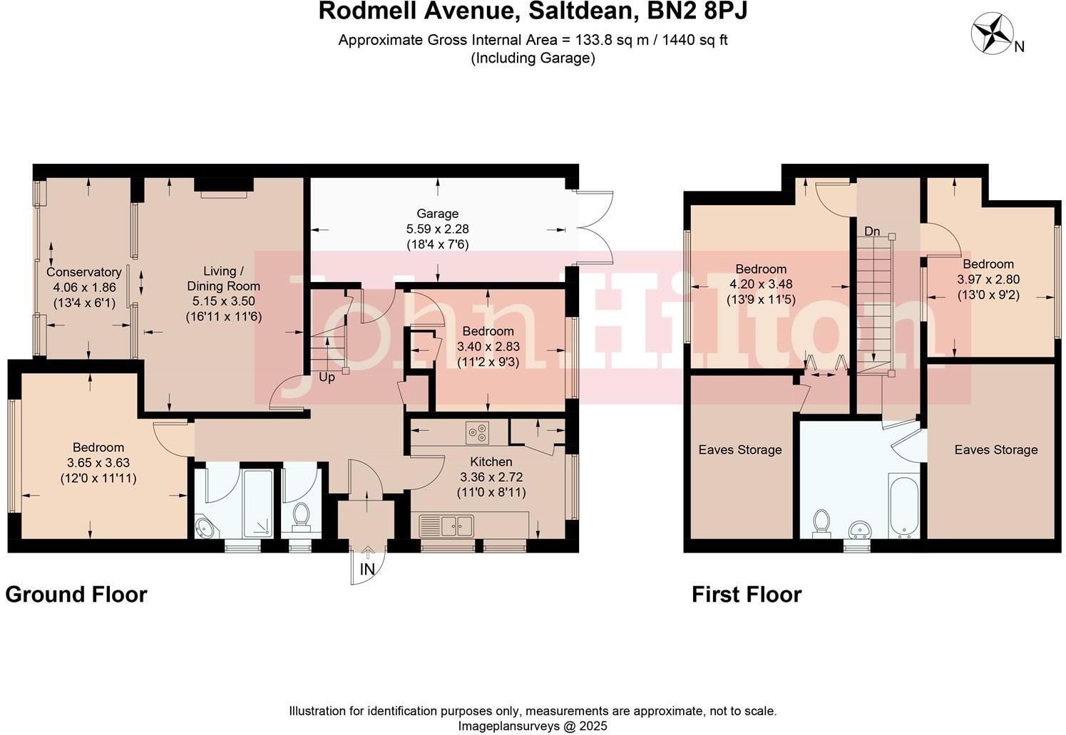 Rodmell Avenue, Saltdean floorplan