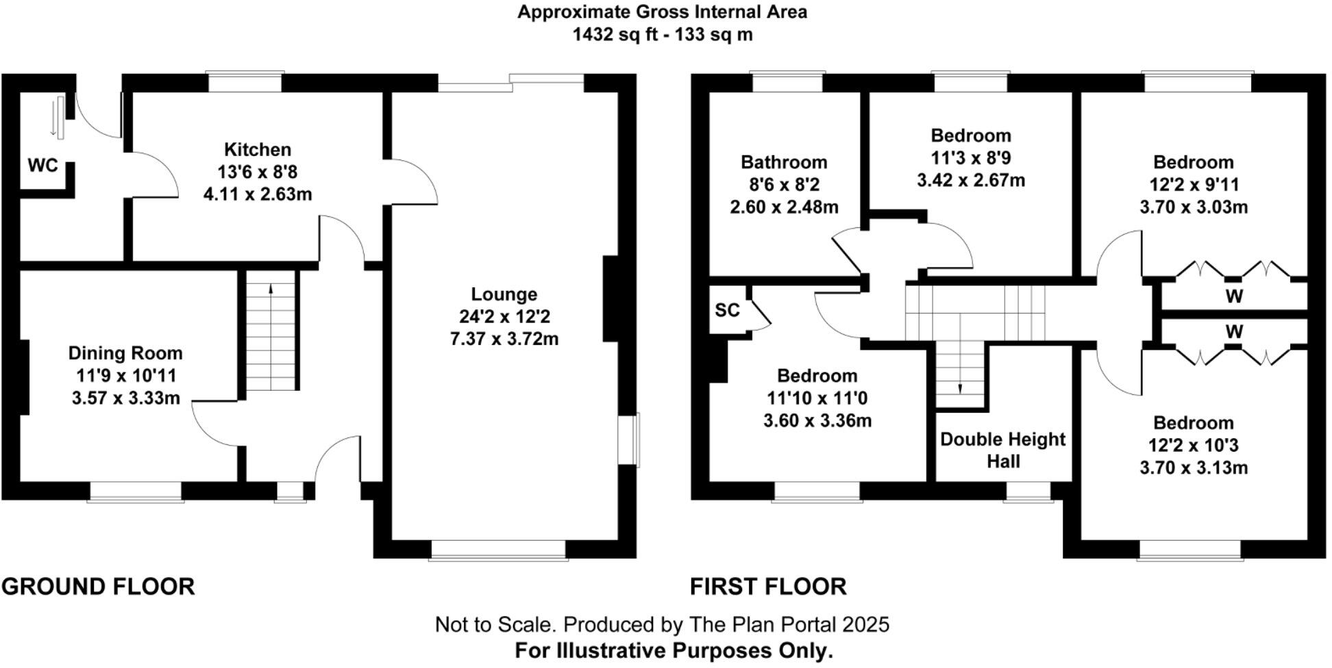 Fairview Cottage, New Road, High Littleton floorplan