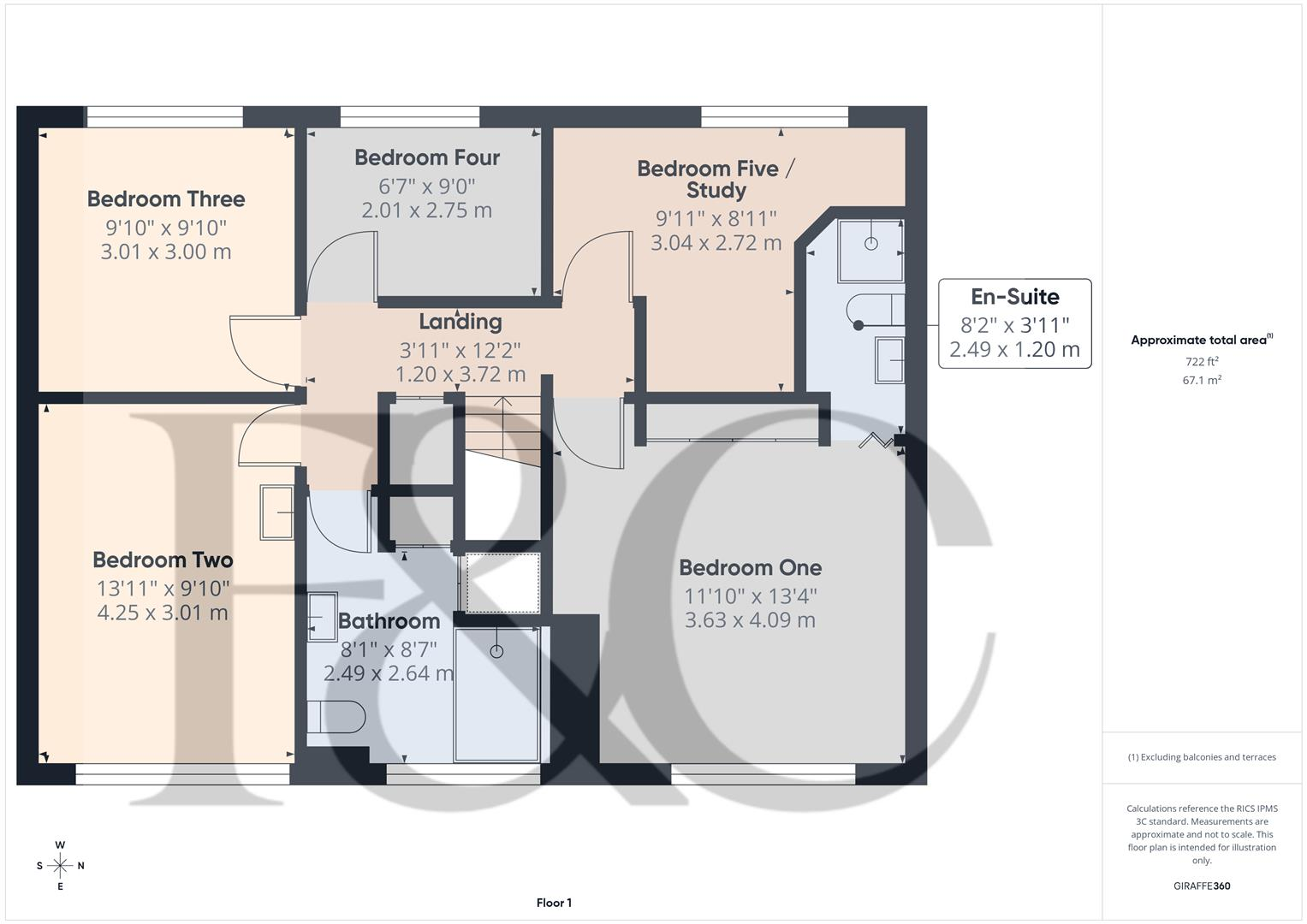 Chestnut Close, Duffield, Belper, Derbyshire floorplan