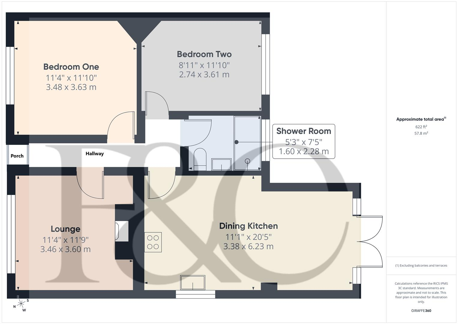 Ashworth Avenue, Chaddesden, Derby floorplan