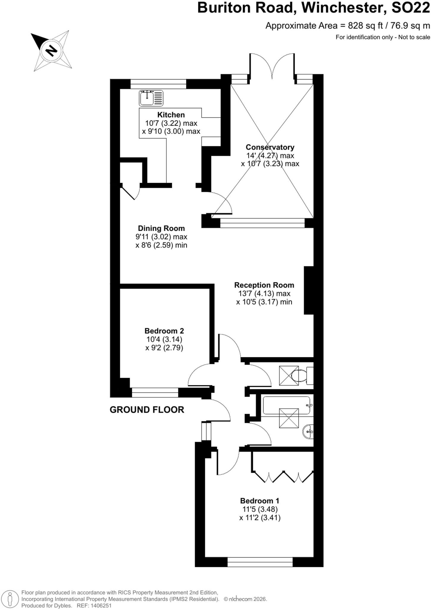 Buriton Road, Winchester, SO22 floorplan
