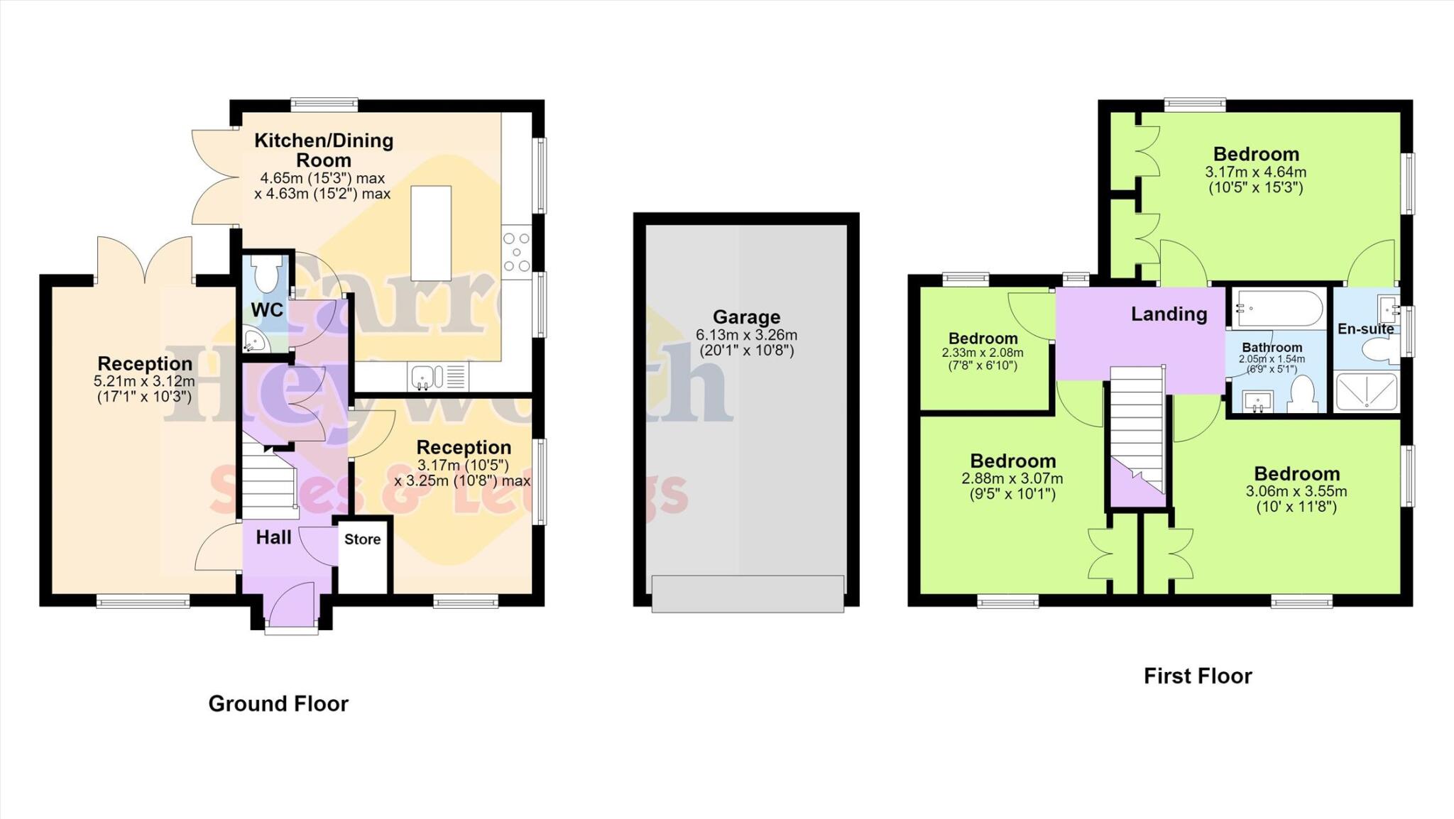 Tiger Grove, Leyland floorplan