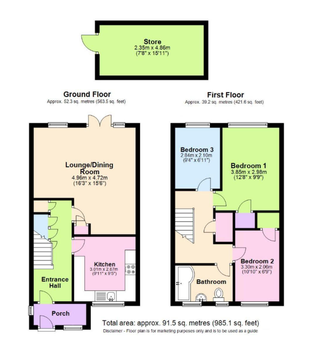 Ninian Road, Hemel Hempstead floorplan