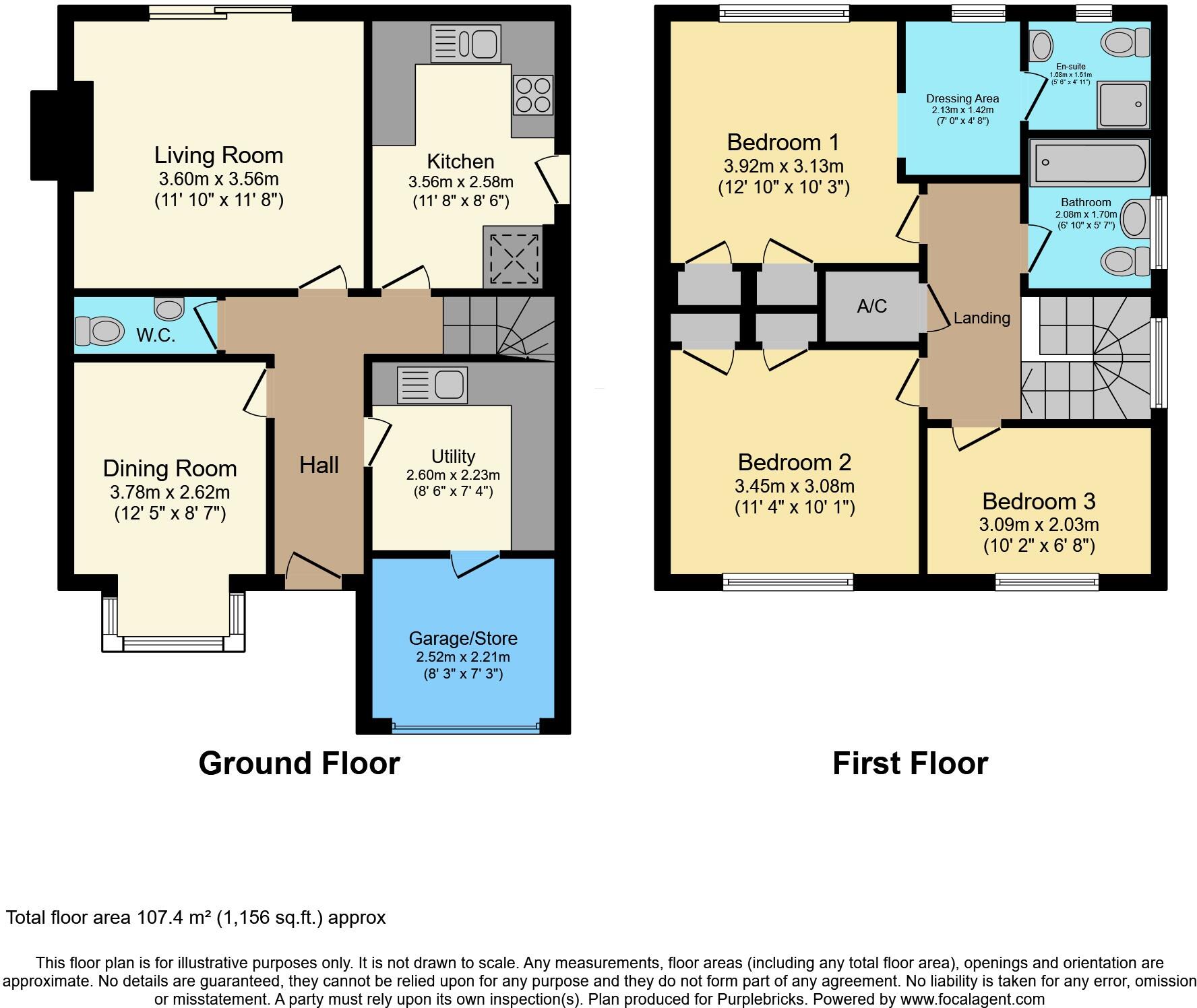 Turnpike Way, Markfield, LE67 floorplan