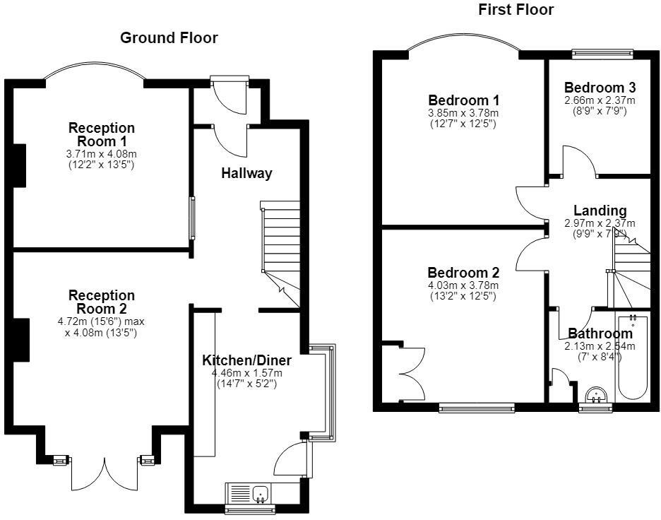 Broadway, Morecambe floorplan