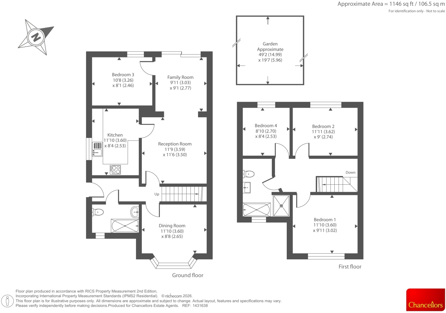 Dene Road, Headington, Oxford floorplan
